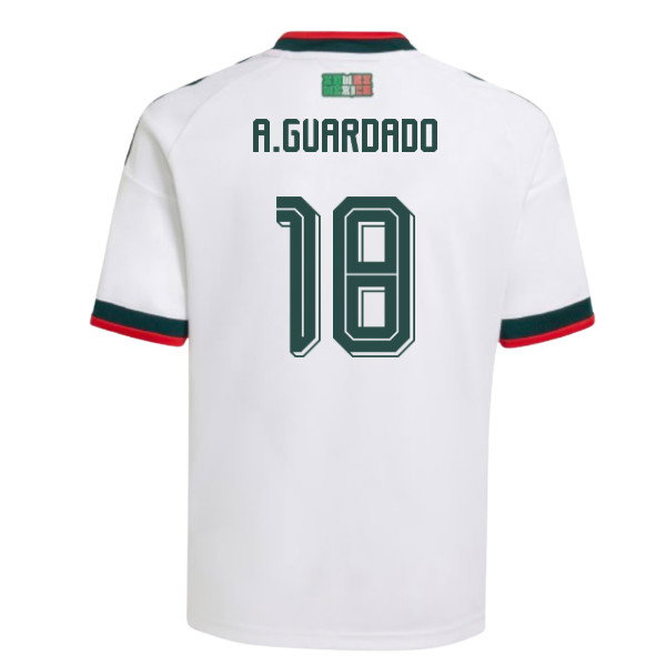 2026-2027 Mexico Away Shirt (Kids) (A.Guardado 18)-SoccerKits Hub | Buy Soccer Jerseys Online